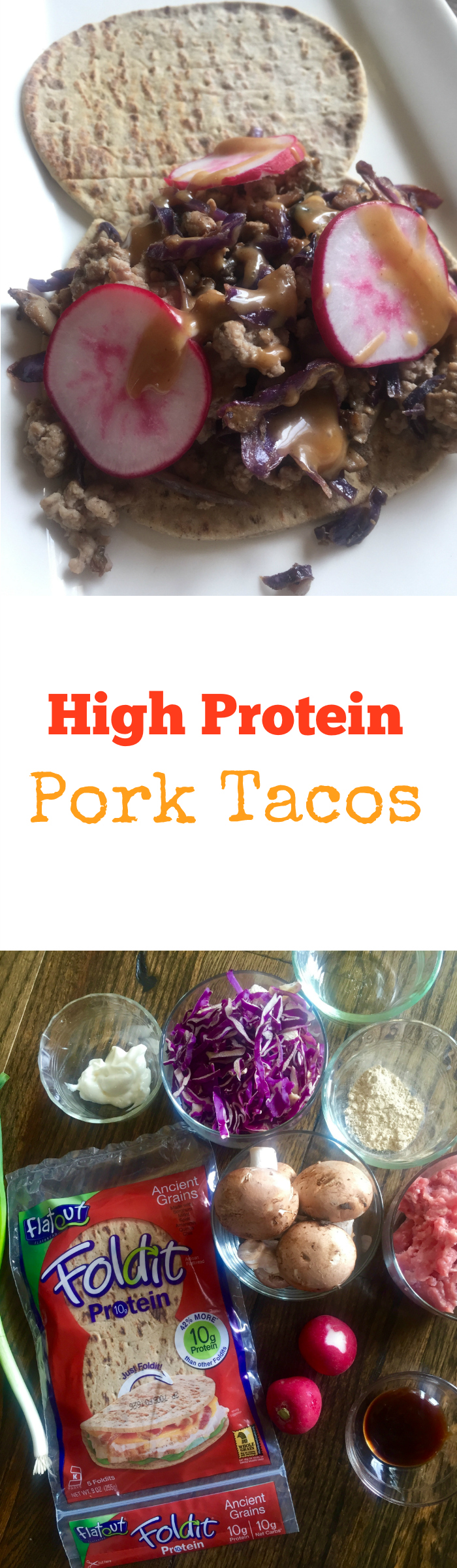High Protein Pork Tacos